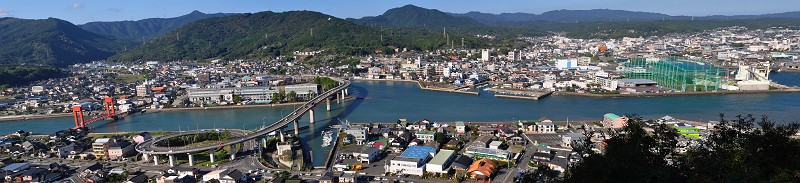 天草市本渡の風景
